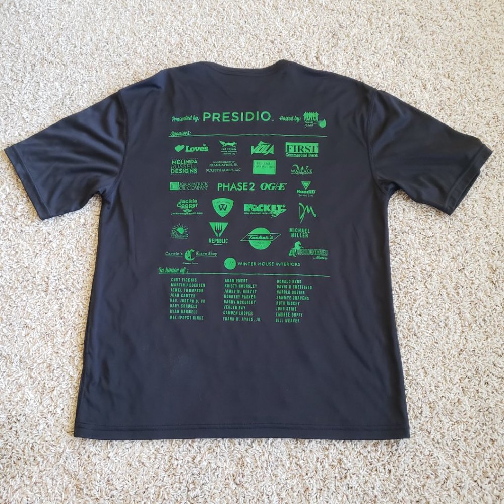 Oklahoma City Presidio Run Lucky 5K Shirt Size Small - Picture 2 of 8